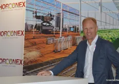 Albert Haket, a familiar face at Horconex, which now also operates outside French-speaking countries in Europe.